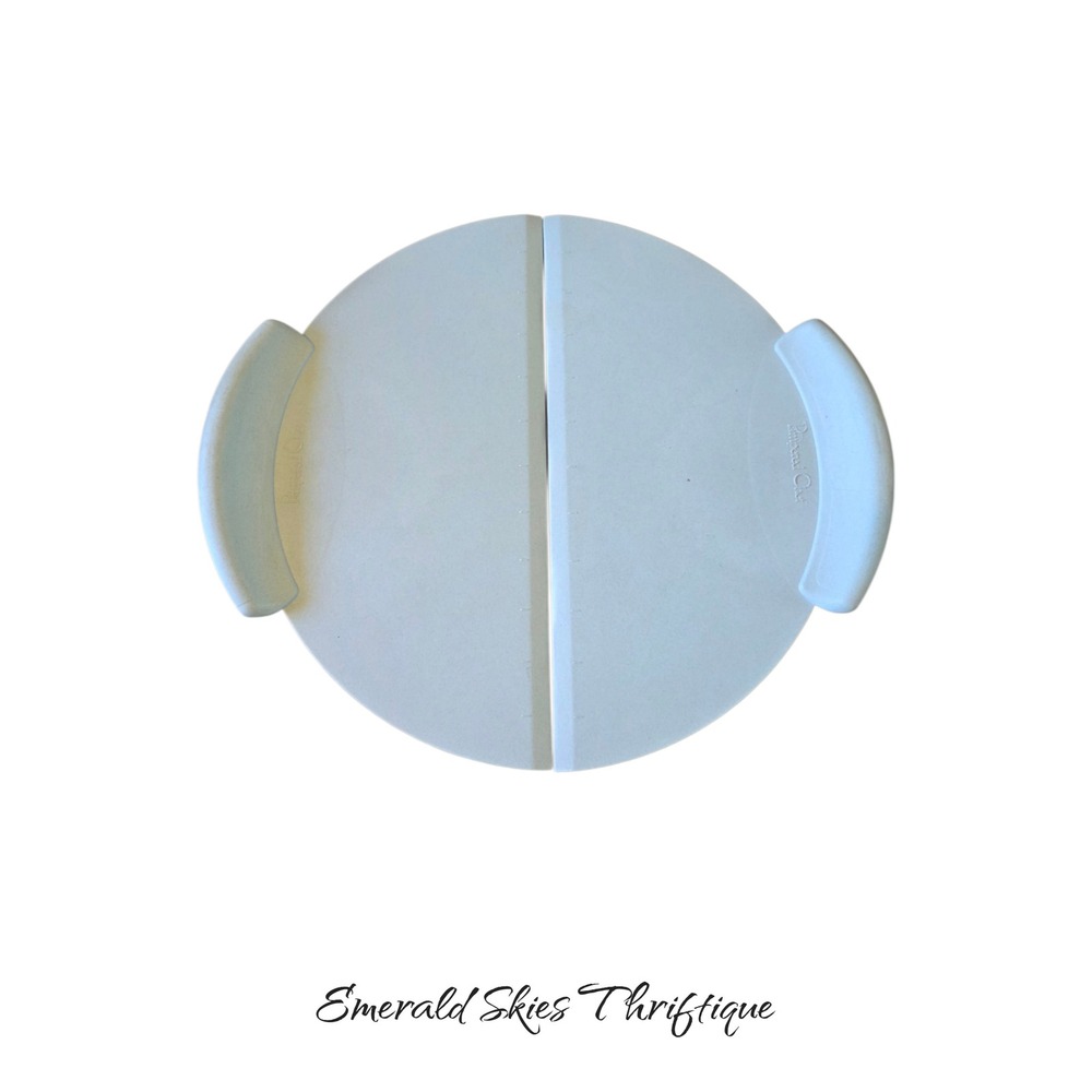 Pampered Chef Lift and Serve Cake And Pizza Lifter Set of 2 Pre-owned free ship
